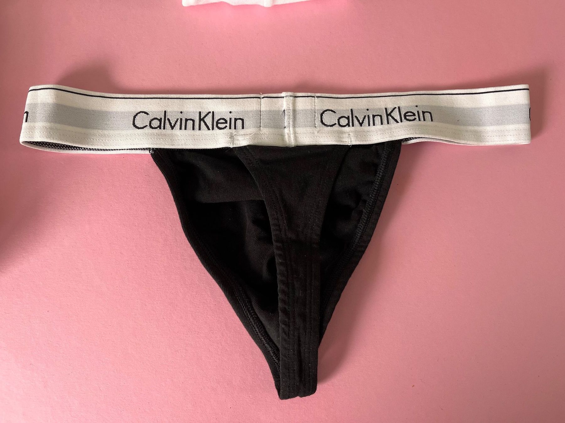 Calvin Klein Unterwäsche: CALVIN KLEIN, String Modern Cotton Stretch, Gr. S, 3 Stück – Neu und originalverpackt aus Rudolfstetten von gst_g7xl 5