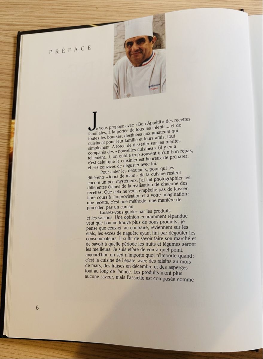 Bücher: Livre de recettes Paul Bocuse "Bon appétit" 1994 Français – Neu (gemäss Beschreibung) aus Ropraz von eri_v66k 3