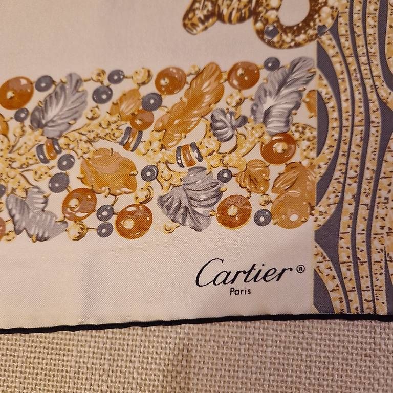Foulards, Tücher & Schals: Cartier - carré soie 67x67cm – Gebraucht aus Lausanne von fclaus-2009 4