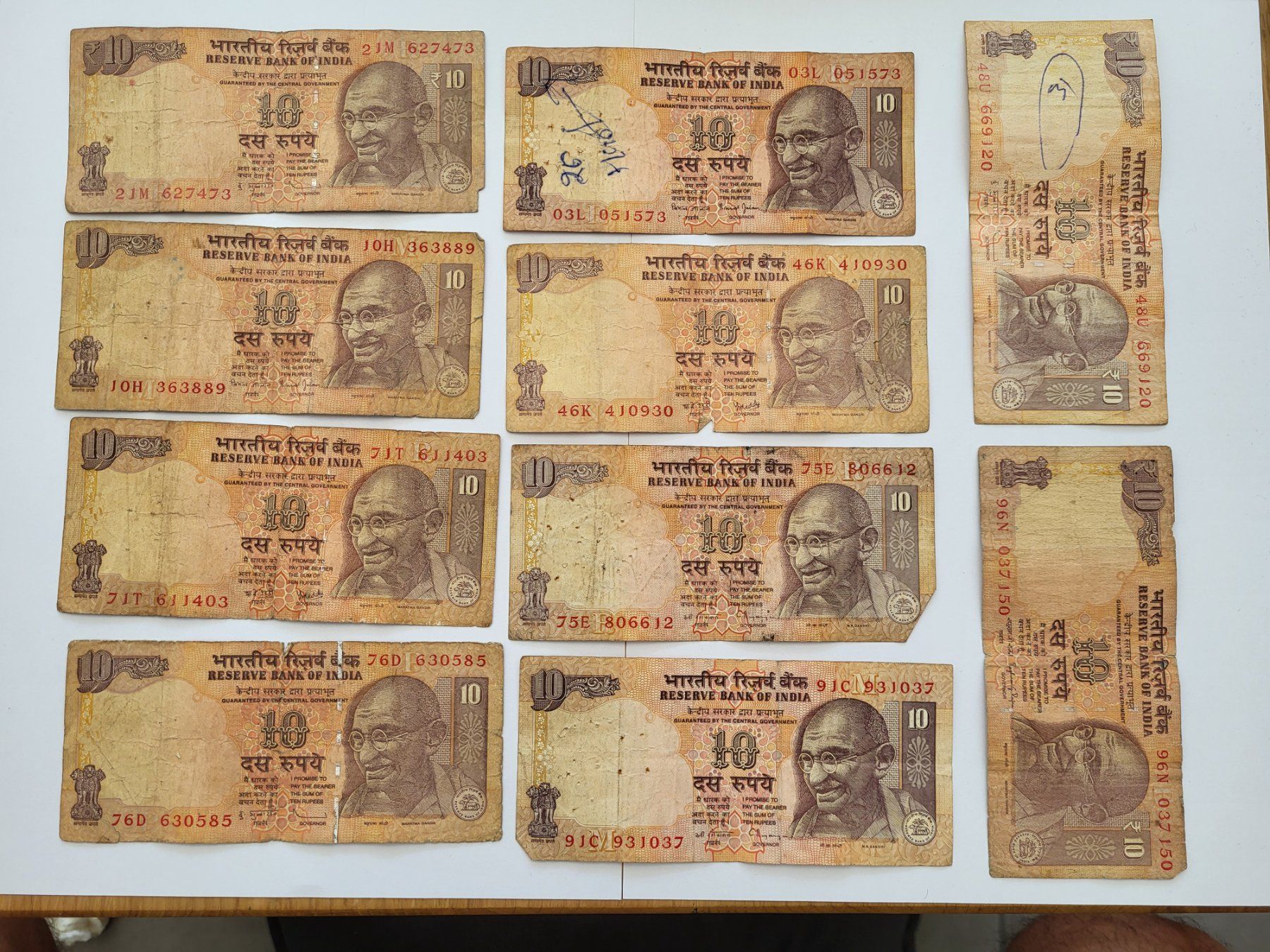 Banconote: Banknoten aus Indien – Usato da Pravidondaz venduto da LVtik 3