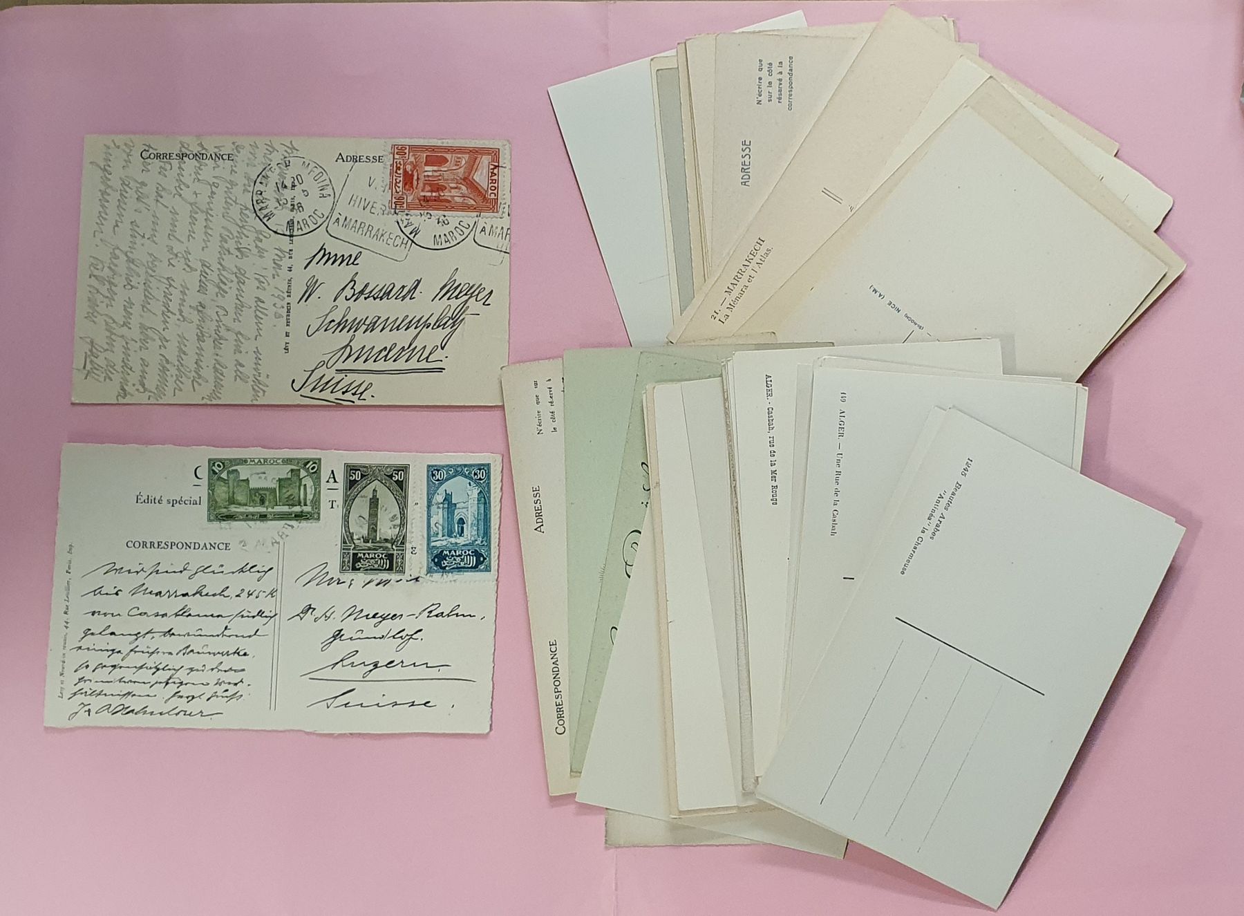 Cartoline postali: 48 alte Ansichtskarten Nordafrika - Algerien Marokko – Usato da Kreuzlingen venduto da Rschweiz1 9