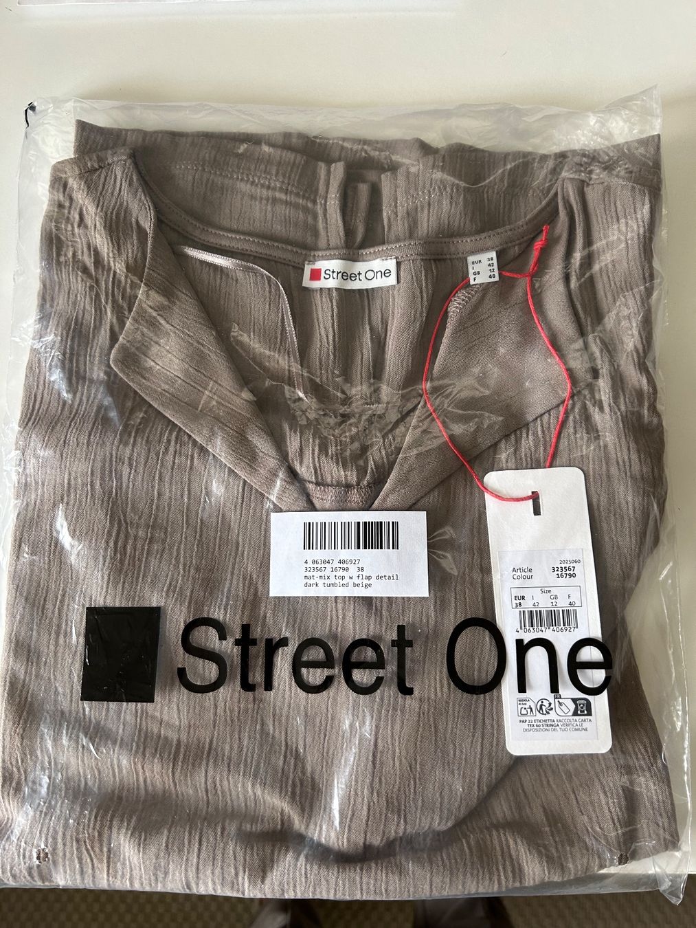 Top: Top von Street One – Nuovo e nell'imballaggio originale da Glashütten venduto da ganadora 1