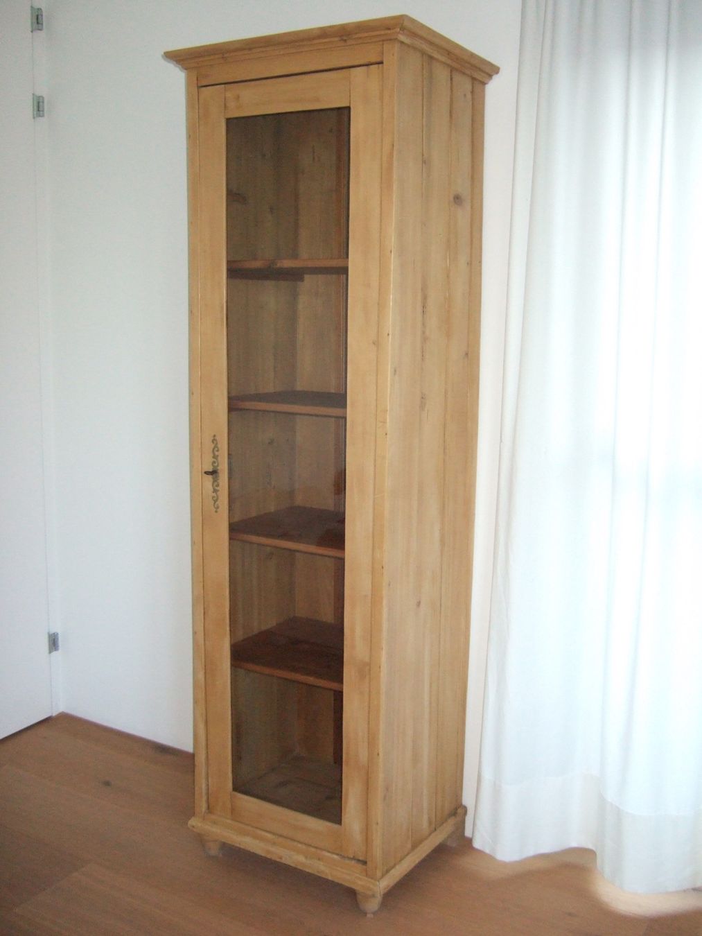 Vetrine: antike Tannenholz-Vitrine, Schrank, einmaliges Format – Usato da Mörschwil venduto da paecklitante 1
