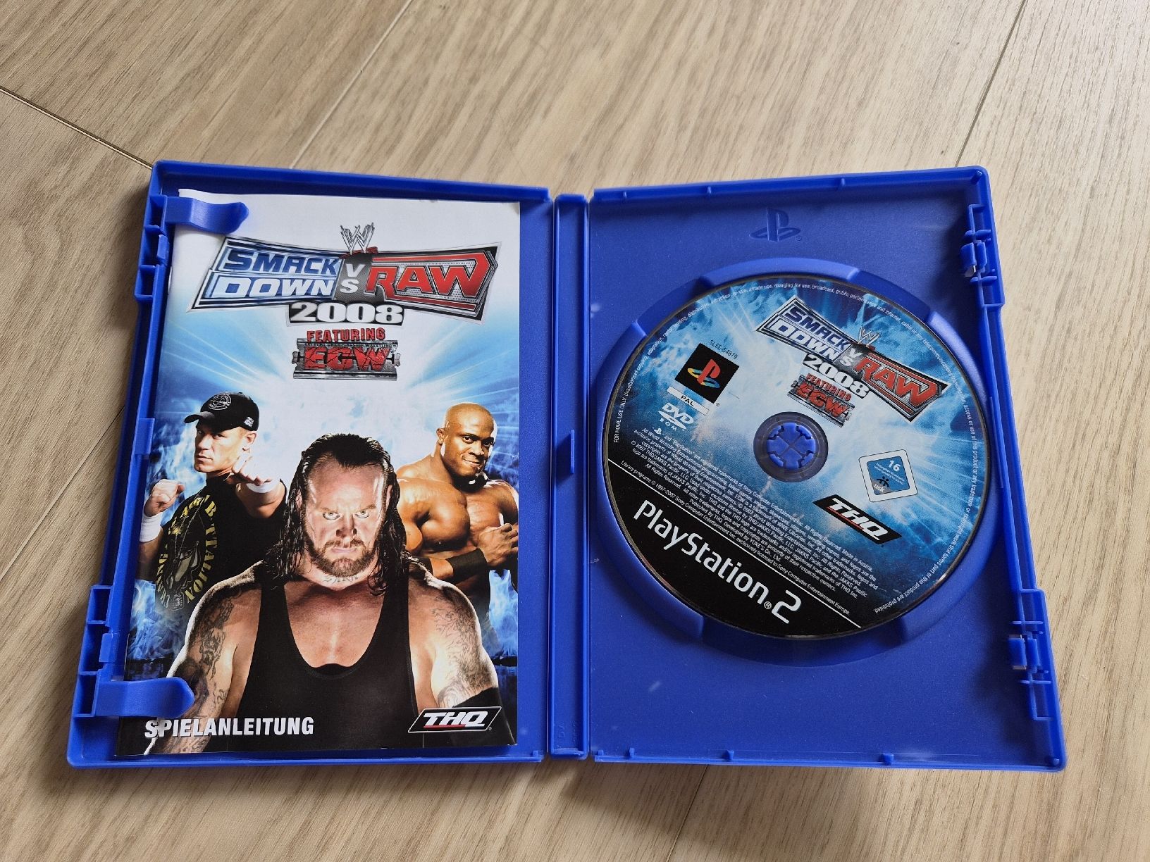 Sony Giochi: WWE Smackdown vs Raw 2008 PS2 - Jeu de combat nostalgie! – Usato da La Joux FR venduto da car_ck96 1