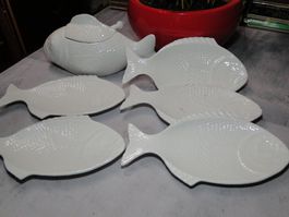 ‎Bordallo Pinheiro Portugal Majolika Kunst Weißfischsuppe