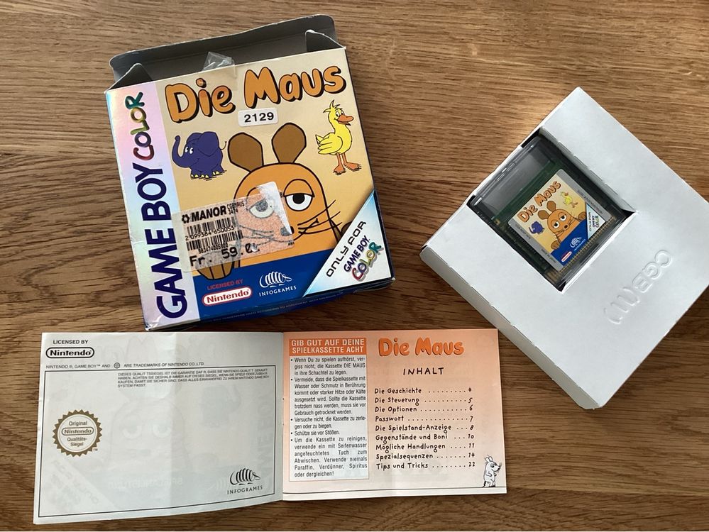 Game Boy color - Spiel - die Maus | Kaufen auf Ricardo