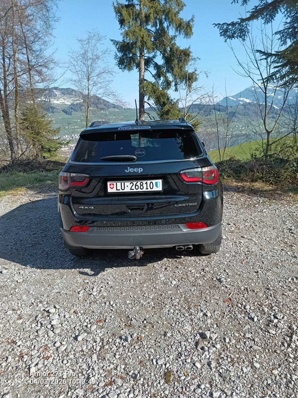 Jeep Autos: Jeep Compass 2.0 Diesel Limited 4x4, guter Zustand, schwarz – Gebraucht aus Luzern von Bbig 9