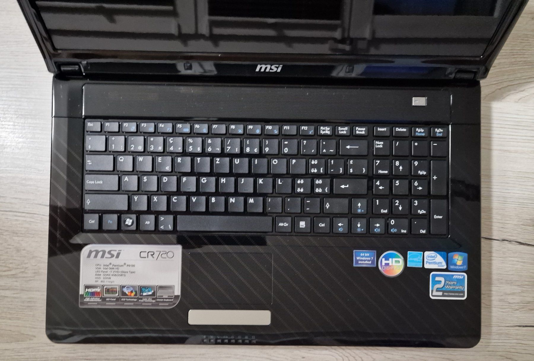 MSI Notebook: MSI Laptop – Usato da Ennetmoos venduto da berg2011 3