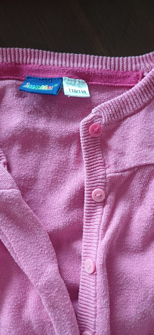 Lupilu Pullover & Sweatshirts: Strickjacke Mädchen rosa 110/116 – Gebraucht aus Riniken von Lessy- 1