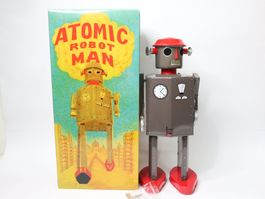 Grosser Roboter Atomic Robot Man zum aufziehen 30cm