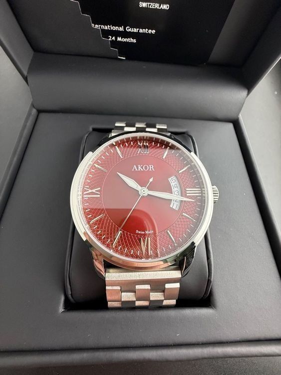 Orologi: AKOR Automatic Crystal Swiss Made Neu – Nuovo e nell'imballaggio originale da Selkingen venduto da Geneviev