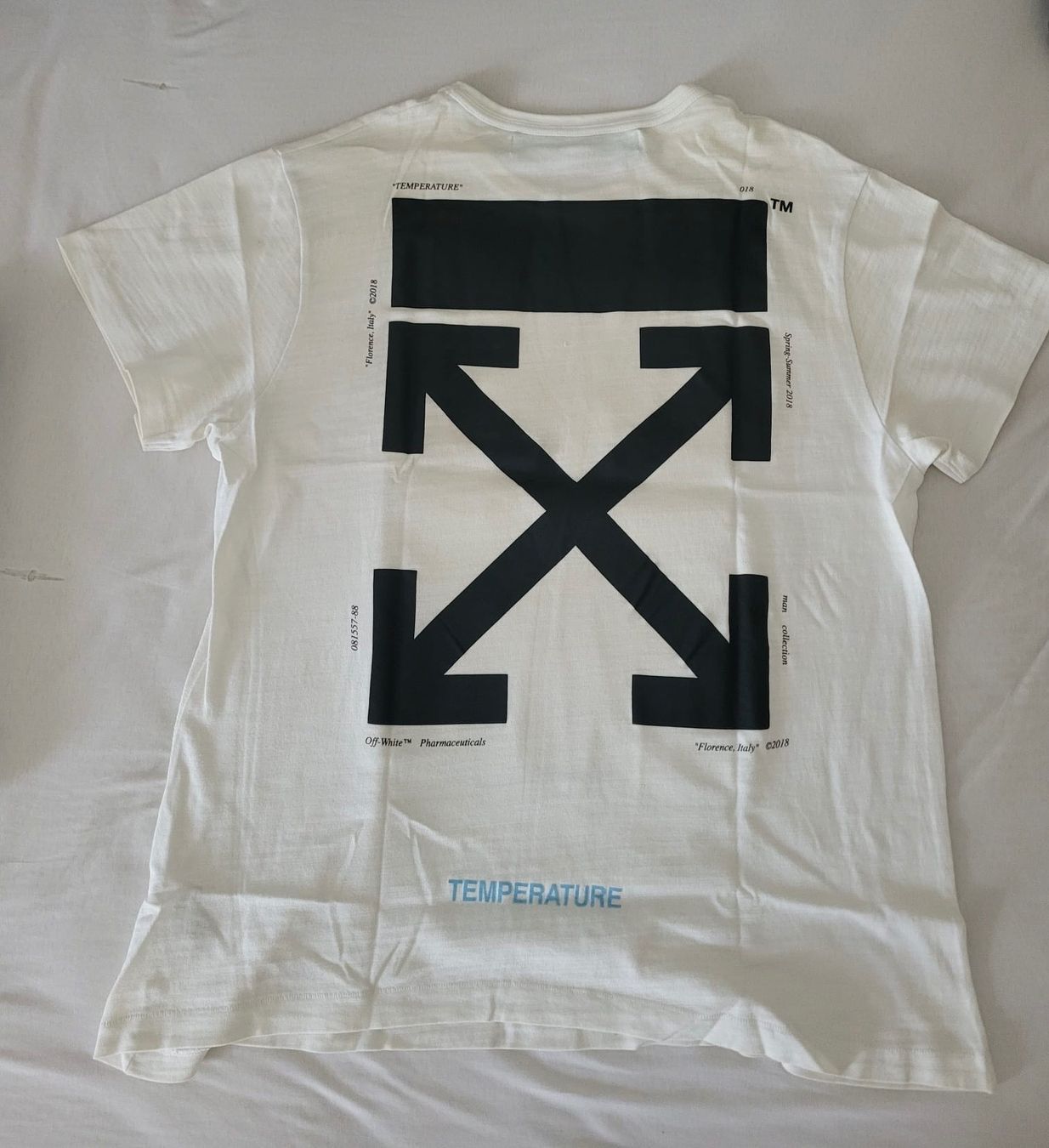 Off-White T-shirt: Off White Tshirt Mona Lisa Temperature (Grösse L) – Usato da Urdorf venduto da Daniela028 1