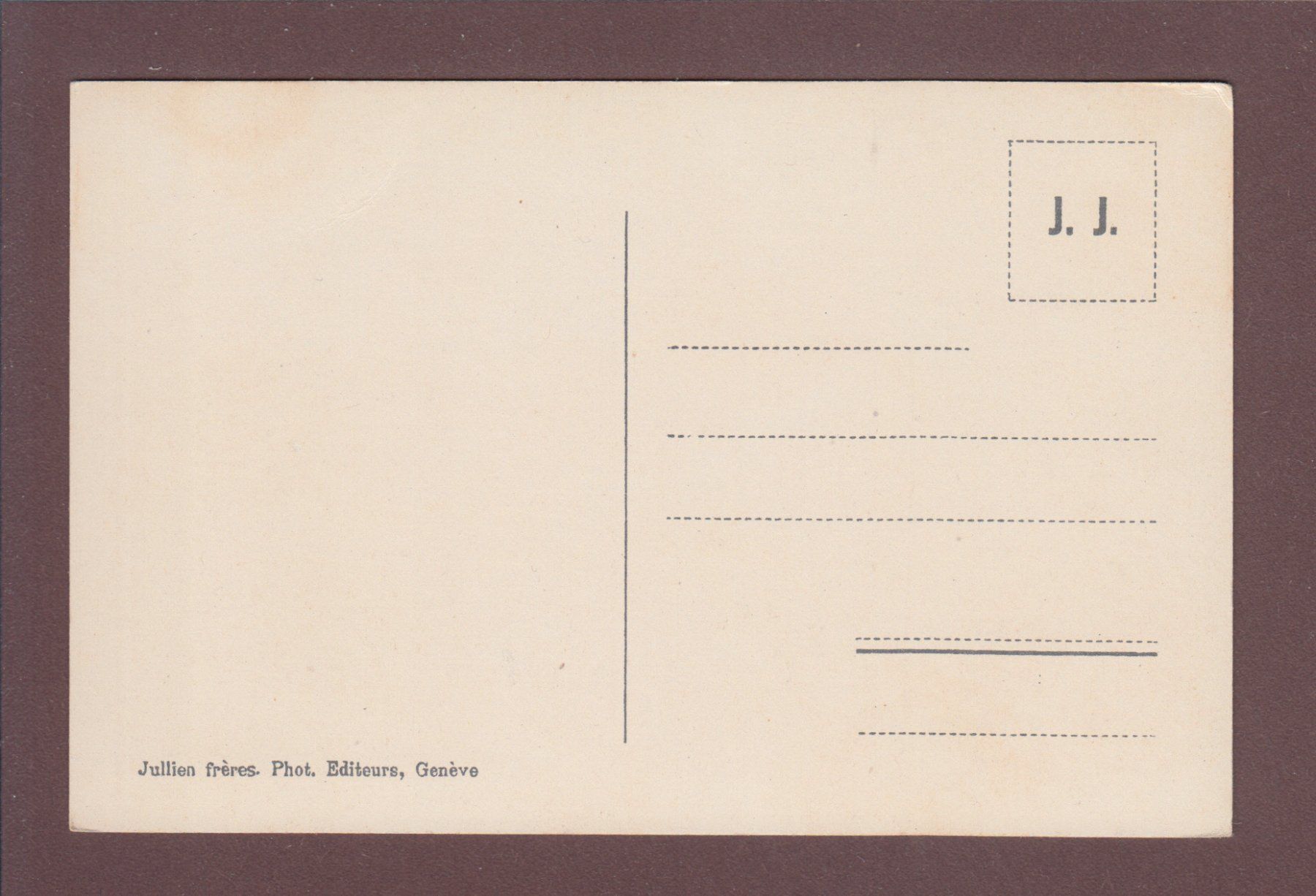 Cartoline postali: GENEVE - Hôtel des Postes - Tram – Usato da Pully venduto da nicecards 1