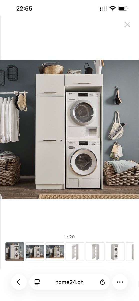 Mobilhome: Buanderie Laundreezy neuf Blanc – Nuovo (secondo la descrizione) da Genève venduto da Ainoherr
