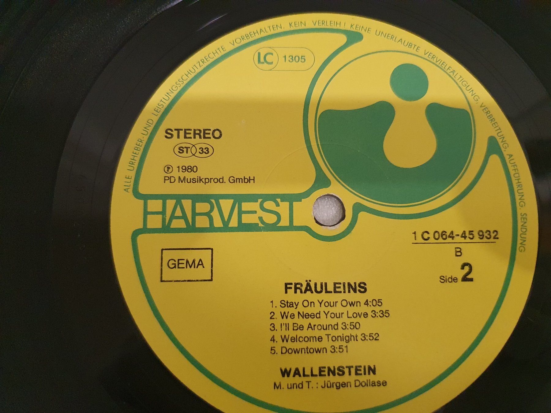 Dischi in vinile: Wallenstein – Fräuleins – Usato da Uster venduto da Vinyl-Leidenschaft 5
