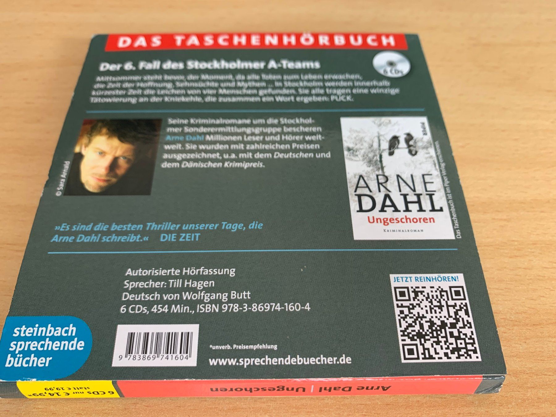 Audiolibri: Arne Dahl - Ungeschoren - 6 CDs – Usato da Rikon im Tösstal venduto da Alpenmutz 1
