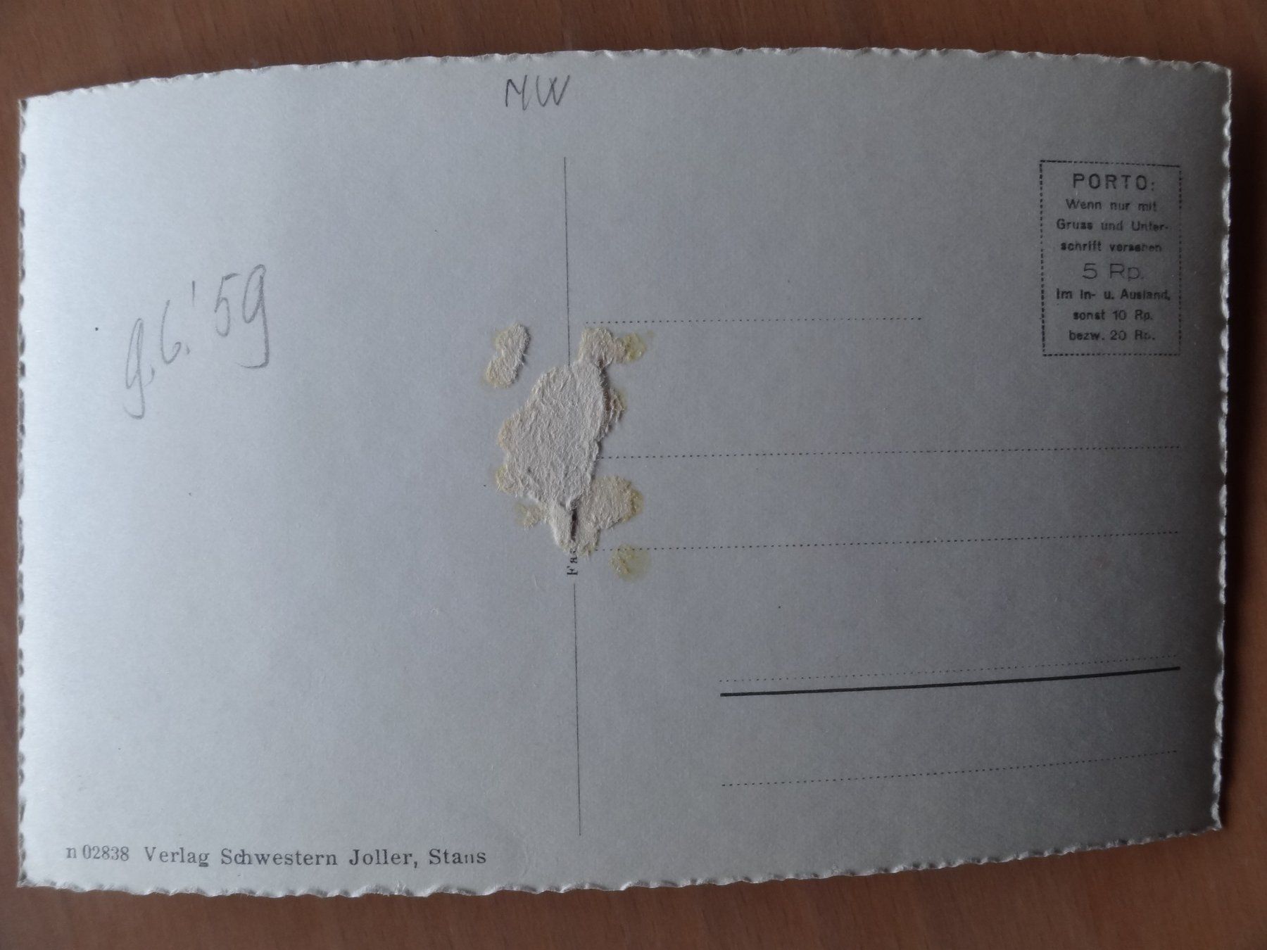 Cartoline postali: Stans - Beinaus - NW, vintage, rare – Usato da St Léonard venduto da Riglin 1