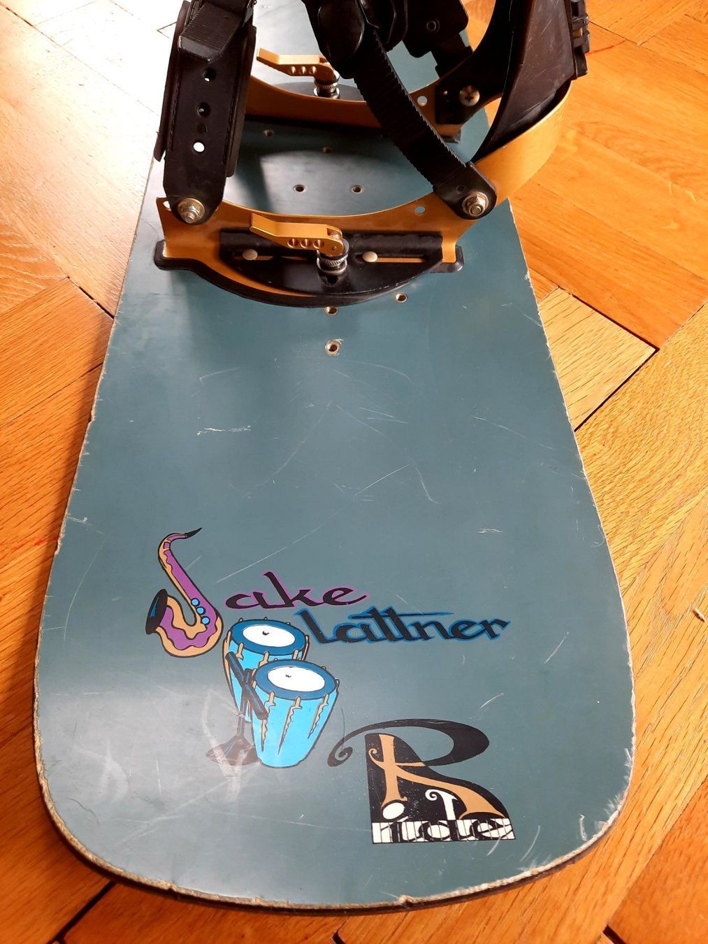Ride Board: Old School Snowboard Jake Blattner + Preston Baseless / Ride – Usato da Zürich venduto da syjo33 2