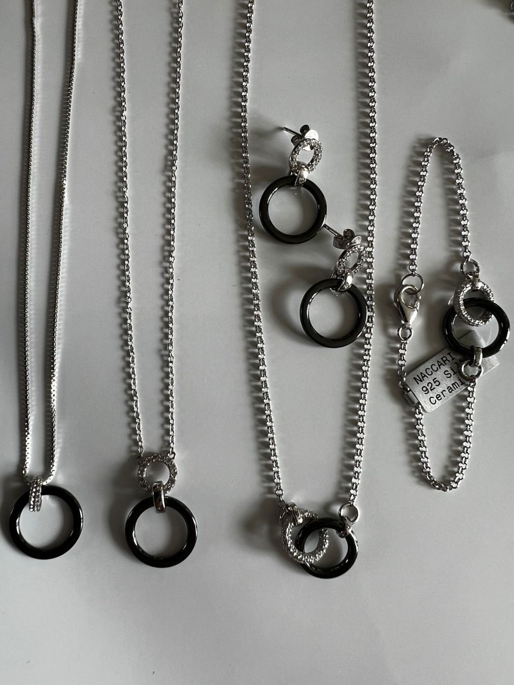 Cravatte: Silber Halsketten mit zircon – Nuovo (secondo la descrizione) da Teufen Ar venduto da Exclusive.stuff.CH