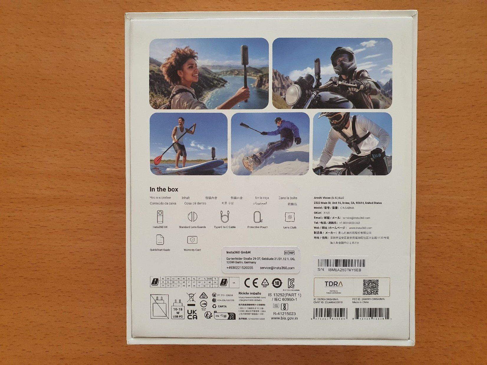 Insta360 Action Cam: Insta360  X4  8K Action Cam - neu – Nuovo e nell'imballaggio originale da Rheinfelden venduto da Astoria91 2