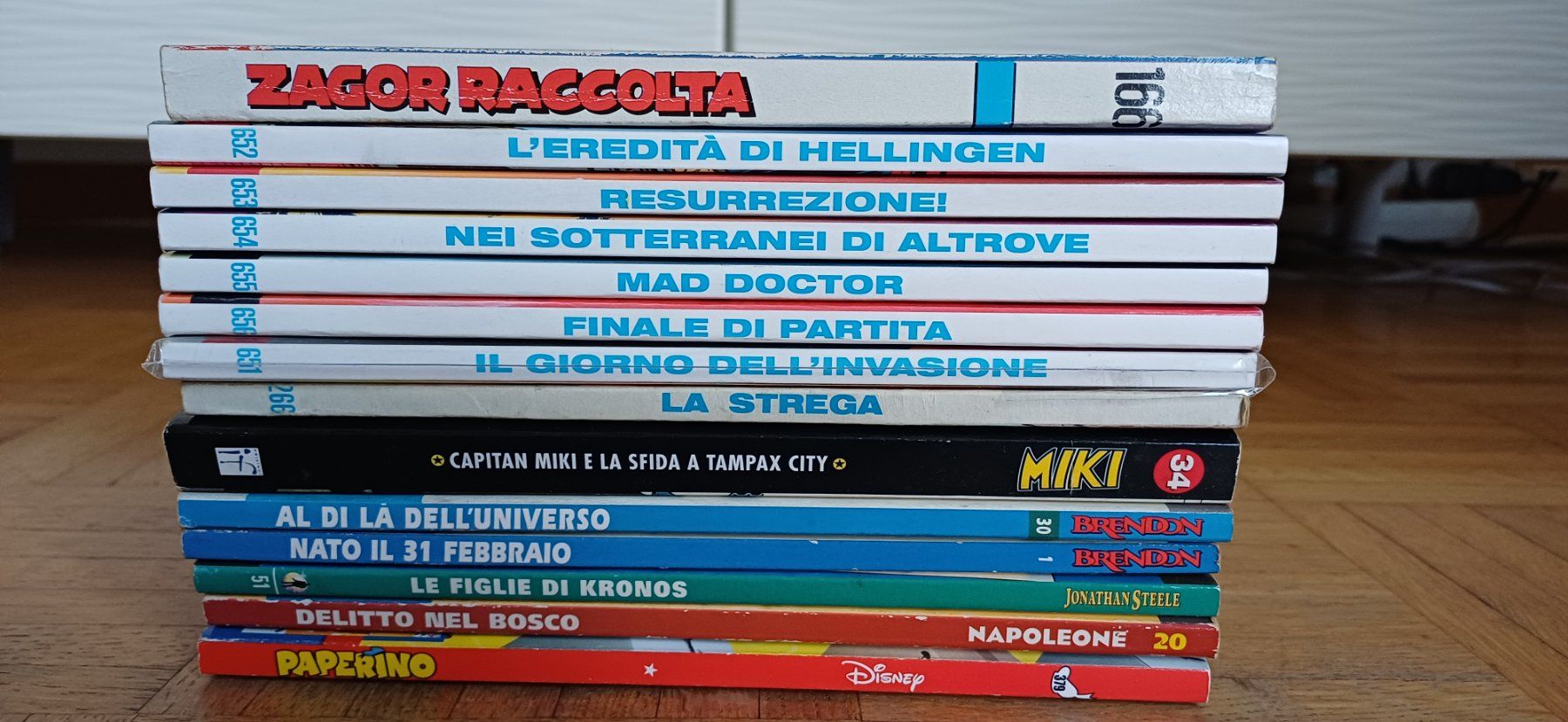 Fumetti: Comic Sammlung Zagor, Tex Brendon, diverse Italiani – Usato da Utzenstorf venduto da malibu06 1