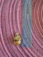 Anhänger Tigerauge Tropfenform mit Aufhaengung 