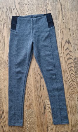 Graue Leggings Gr. 128