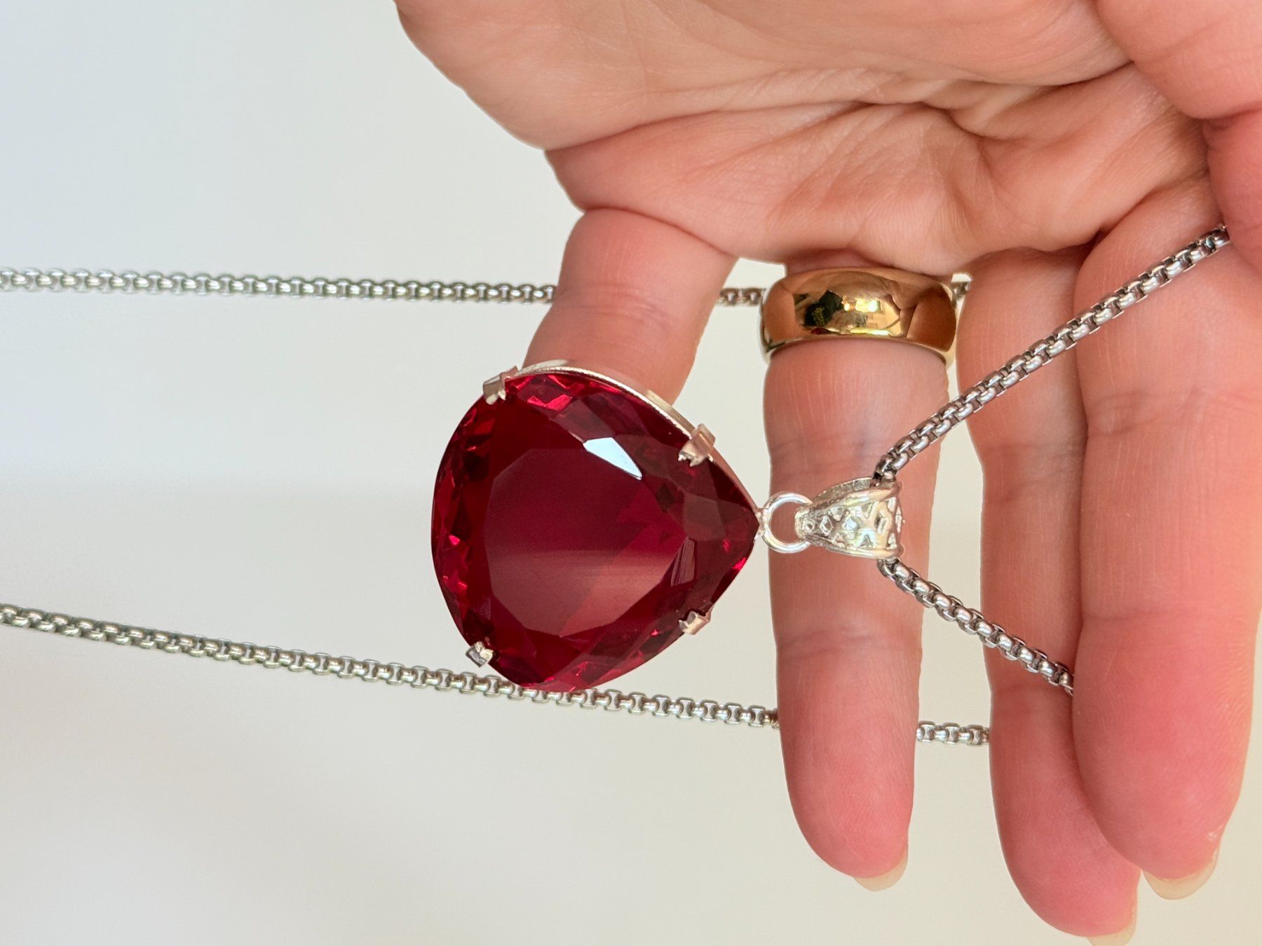 Catenine: Certificat Collier pendentif 99.05 Ct – Nuovo e nell'imballaggio originale da Genève venduto da AWWA 5