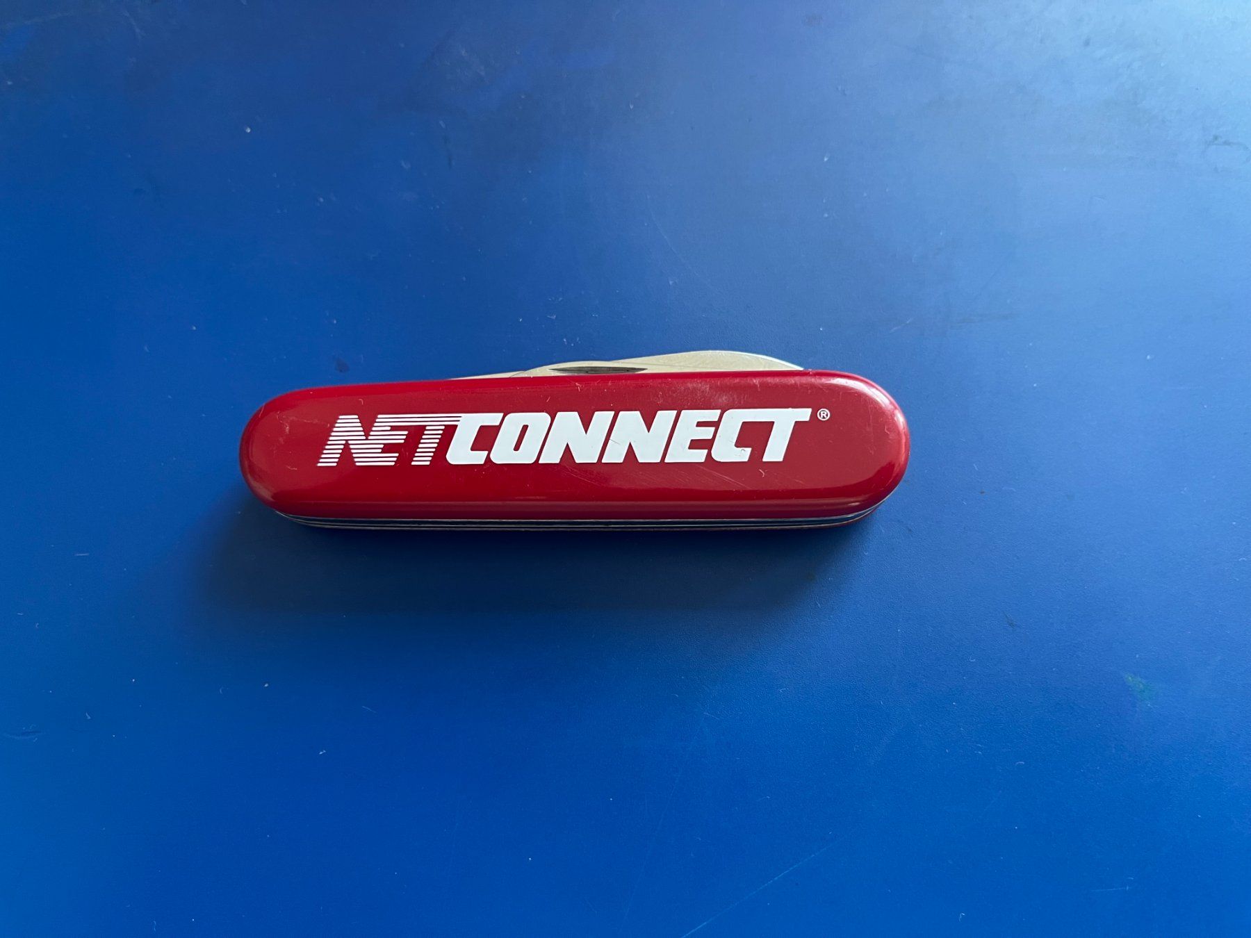 Victorinox Couteaux de poche: Victorinox Messer Recruit mit Werbung – Neuf (Voir description) à Dintikon par Redgar58 2