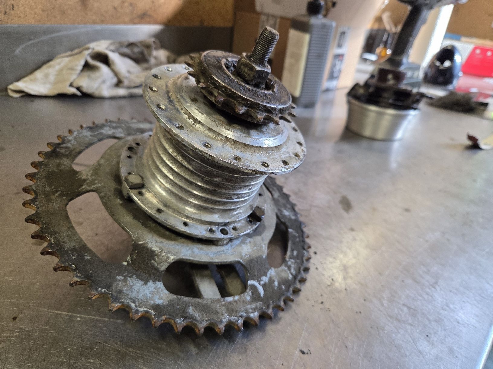 Puch Parti ricambio per ciclomotori: Puch Sachs DKW Radnabe – Usato da Eichberg venduto da Schmid-Motos 6