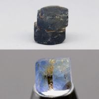 Roh 4.30ct Saphir Blau Madagaskar Natur Edelstein