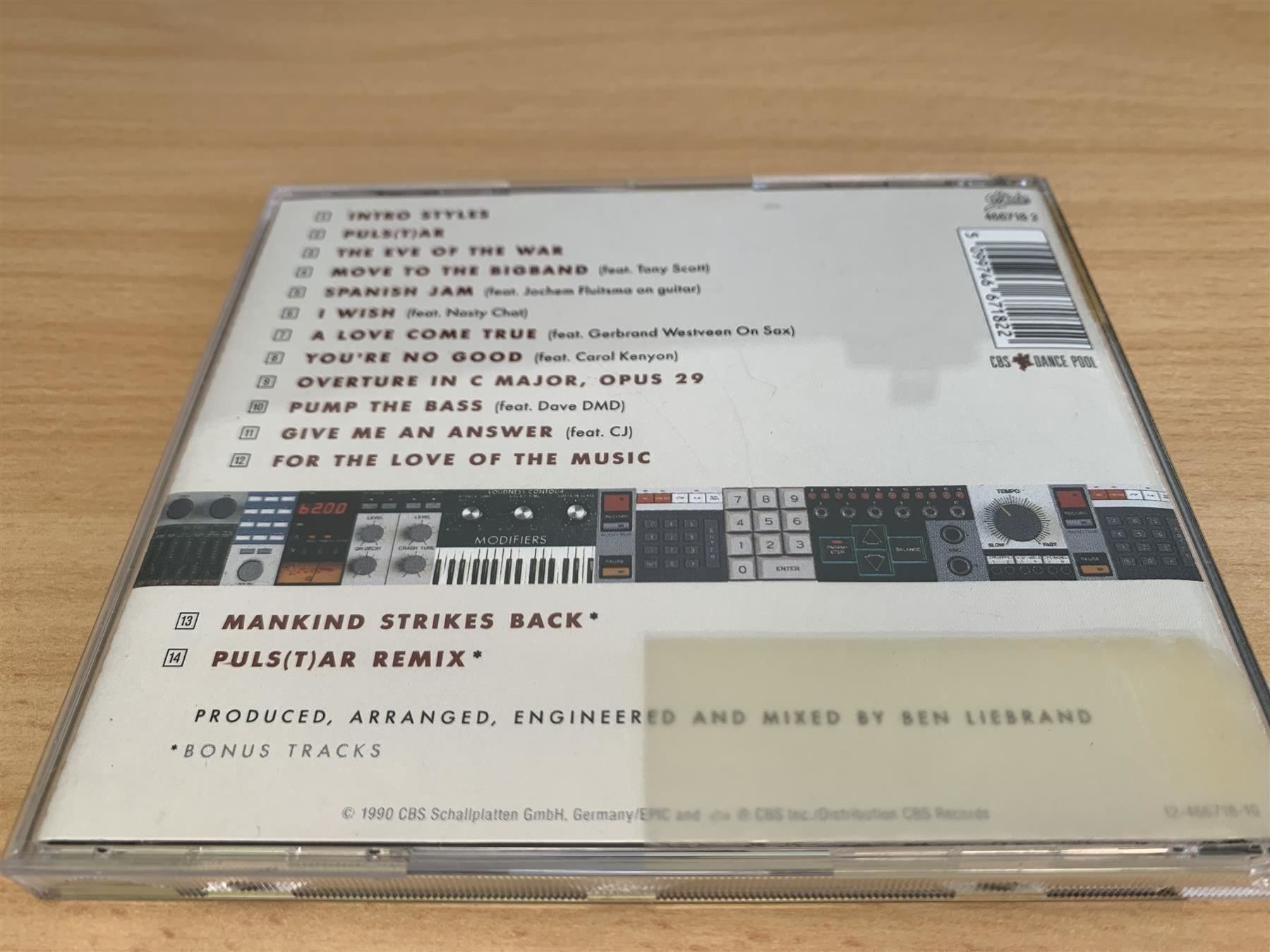 CD: Ben Liebrand – Styles – Usato da Rikon im Tösstal venduto da Alpenmutz 1