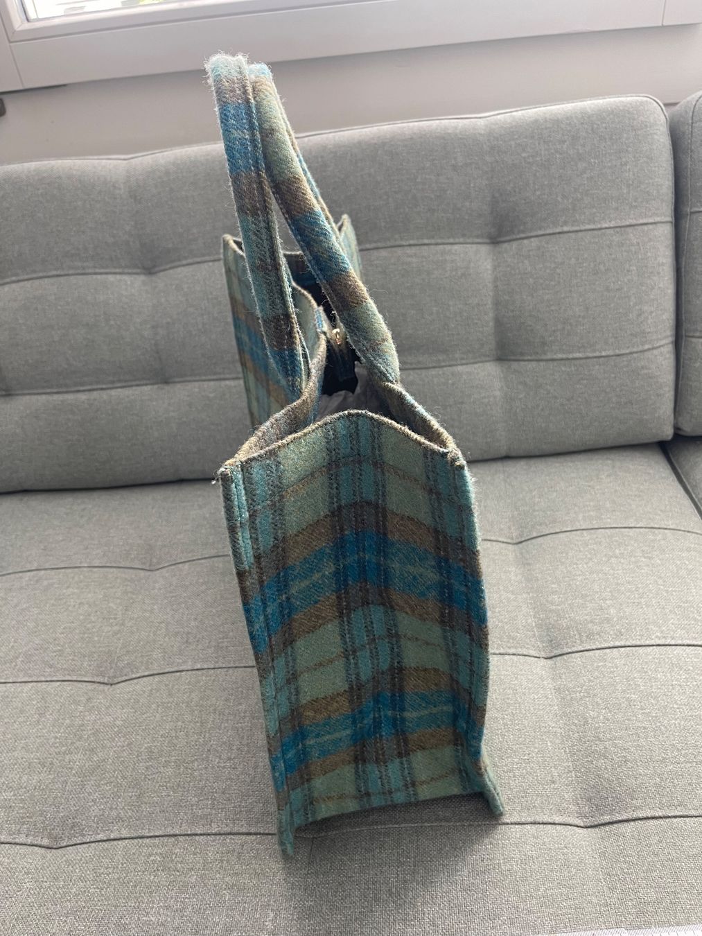 Sandro Taschen: Sandro Paris Tasche aus Wolle, Tartanmuster – Gebraucht aus Cham von pri_9ktk 2