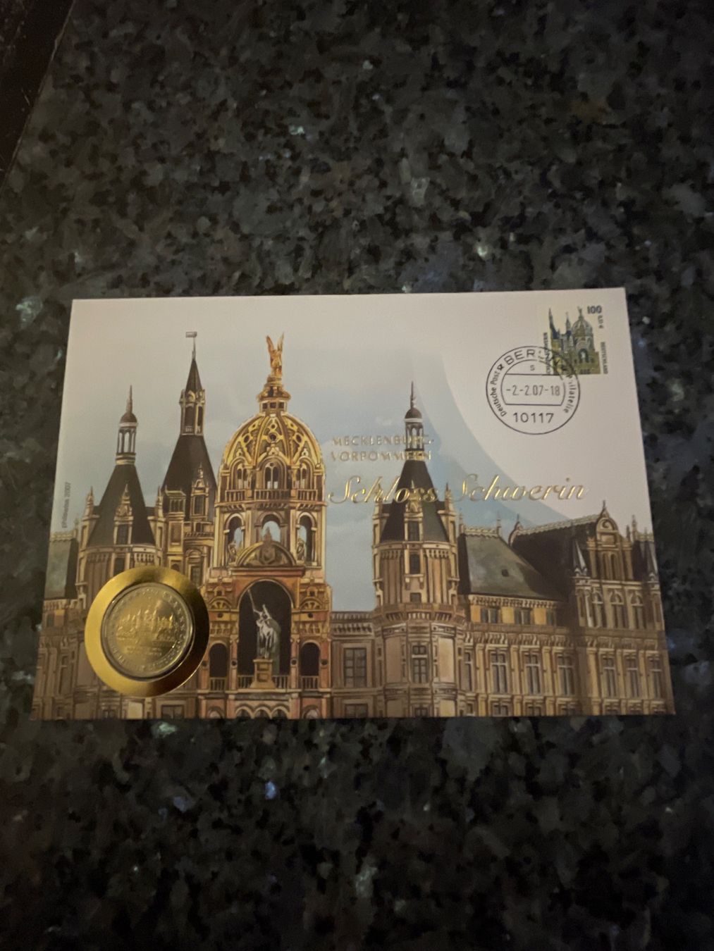 Alle Münzen: Numisbrief Schloss Schwerin – Neu (gemäss Beschreibung) aus Schlossrued von Julio25