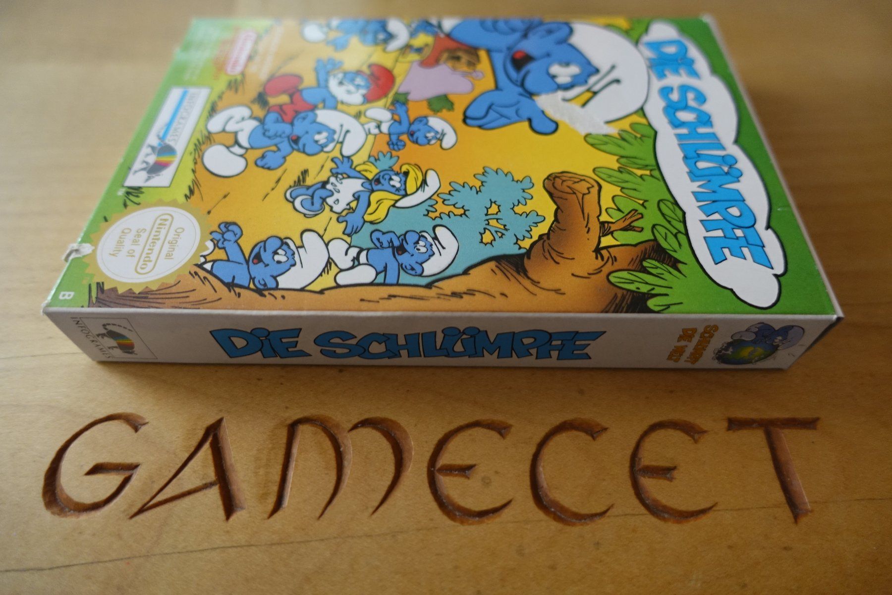Nintendo Spiele: Die Schlümpfe – Gebraucht aus Steinach von Gamecet 2