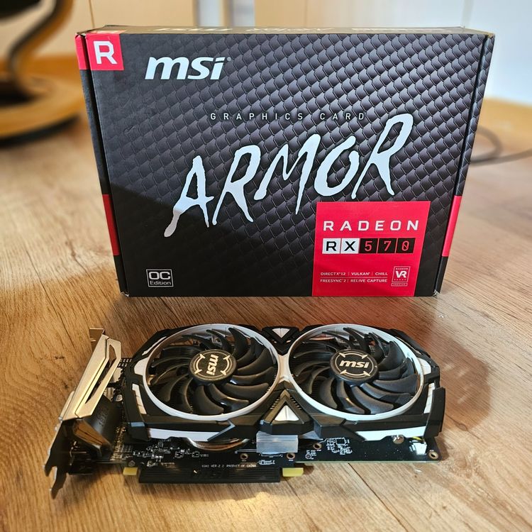 MSI RX 570 GB Armor | Kaufen auf Ricardo