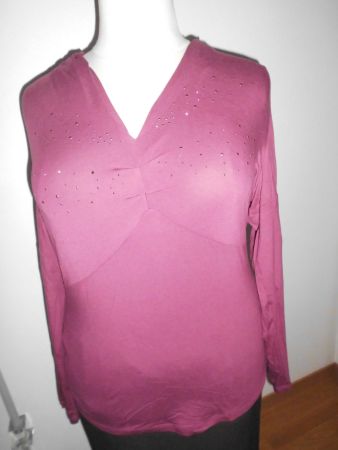 T-shirt rose violet T. 46