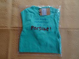 NEUER Body mint "Chindersitz im Porsche" Gr. 86/92 - 260728