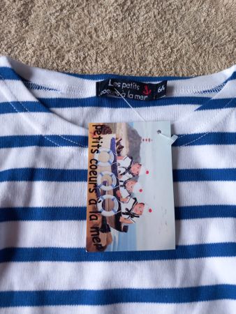Marine Kinder Langarmshirt, Gr. 6A (neu)