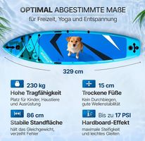 SUP 329*86cm leicht, bis 230kg *NEU* Stand-Up-Paddle-Board