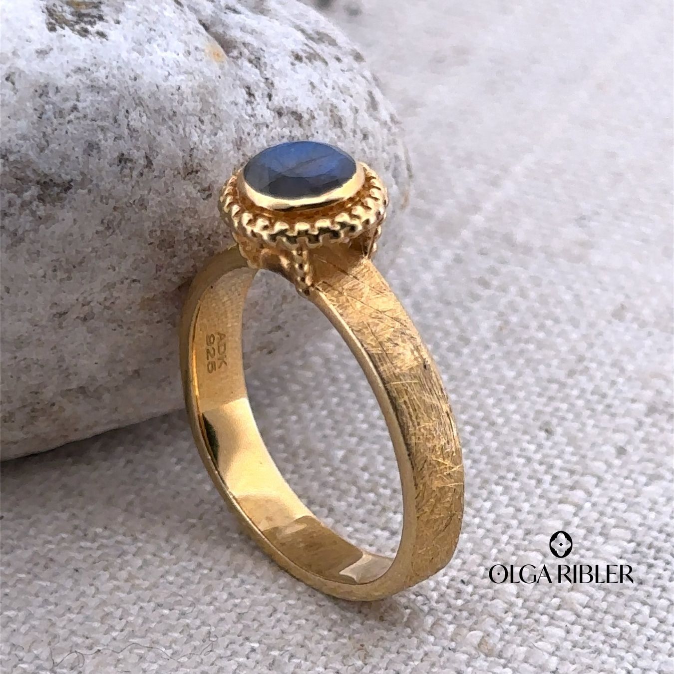 Olga Ribler Ringe: Silber Ring 925 mit Labradorite Grösse 57 – Neu (gemäss Beschreibung) aus Luzern von Schmuckoutlet 4