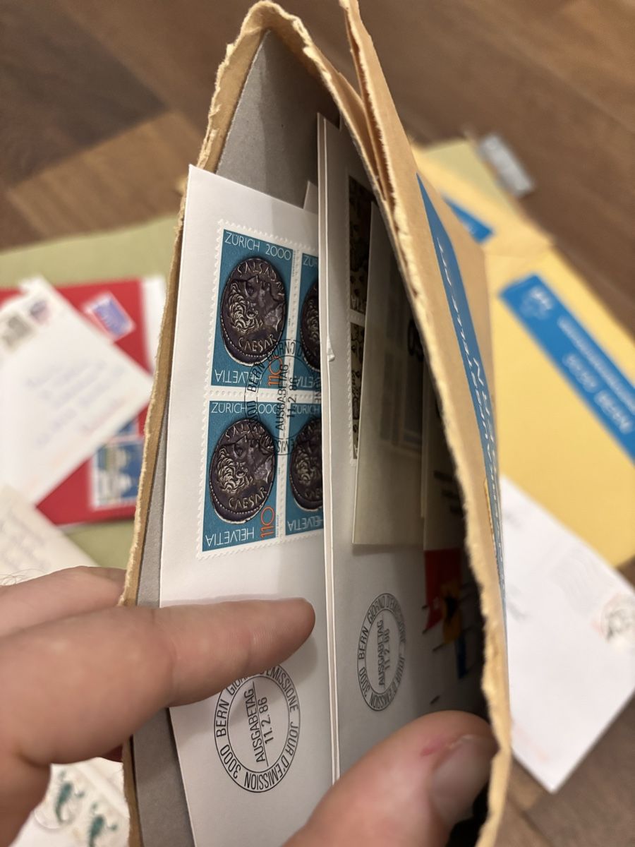 Alle Briefmarken: Alte Briefmarkensammlung – Neu (gemäss Beschreibung) aus Riedikon von joe_sxd6 5