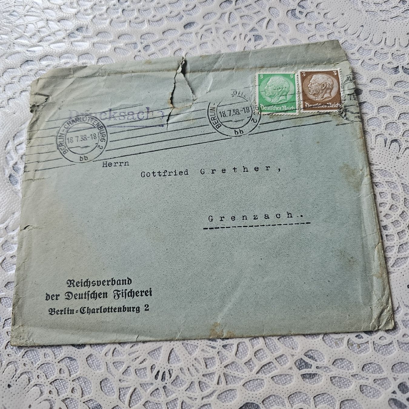 Tutti i francobolli: Konvolut deutsche Post und Deutsche Bundesbahn Dokumente – Usato da Füllinsdorf venduto da raz_mw2k 9