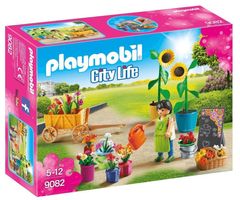 Playmobil 9082 Gärtner Blumenfeld Florist Blumenladen