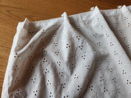 1 Paar schöne, romantische Vorhänge mit Gleiter, Vintage