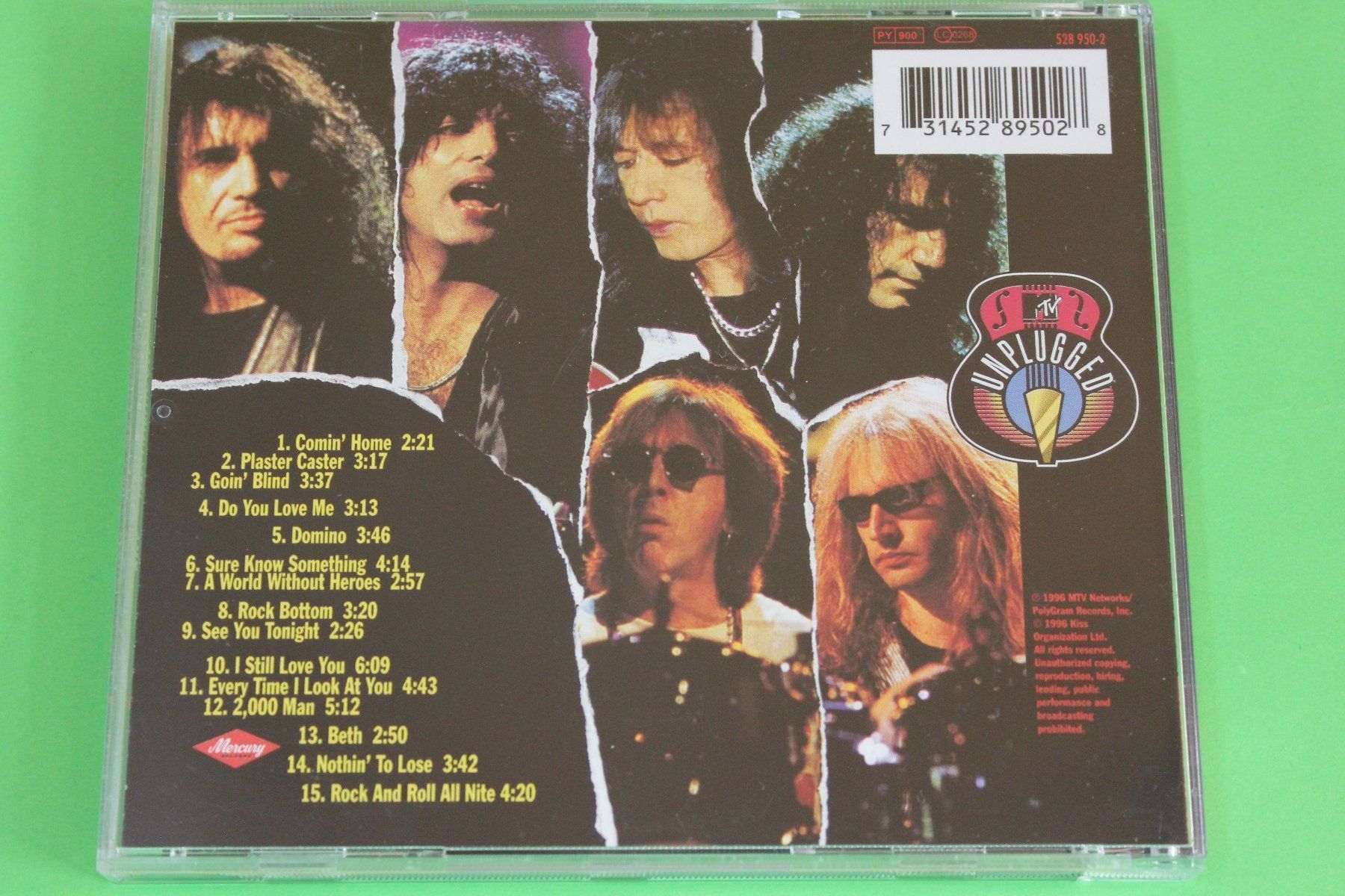 CD: KISS - MTV UNPLUGGED CD 1996 – Usato da Tübach venduto da JamesStone 2