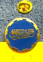 FORMEL1 VIP PIN GOLDIG PADOCK CLUB ENAMEL TOP-QUALITÄT AUTO