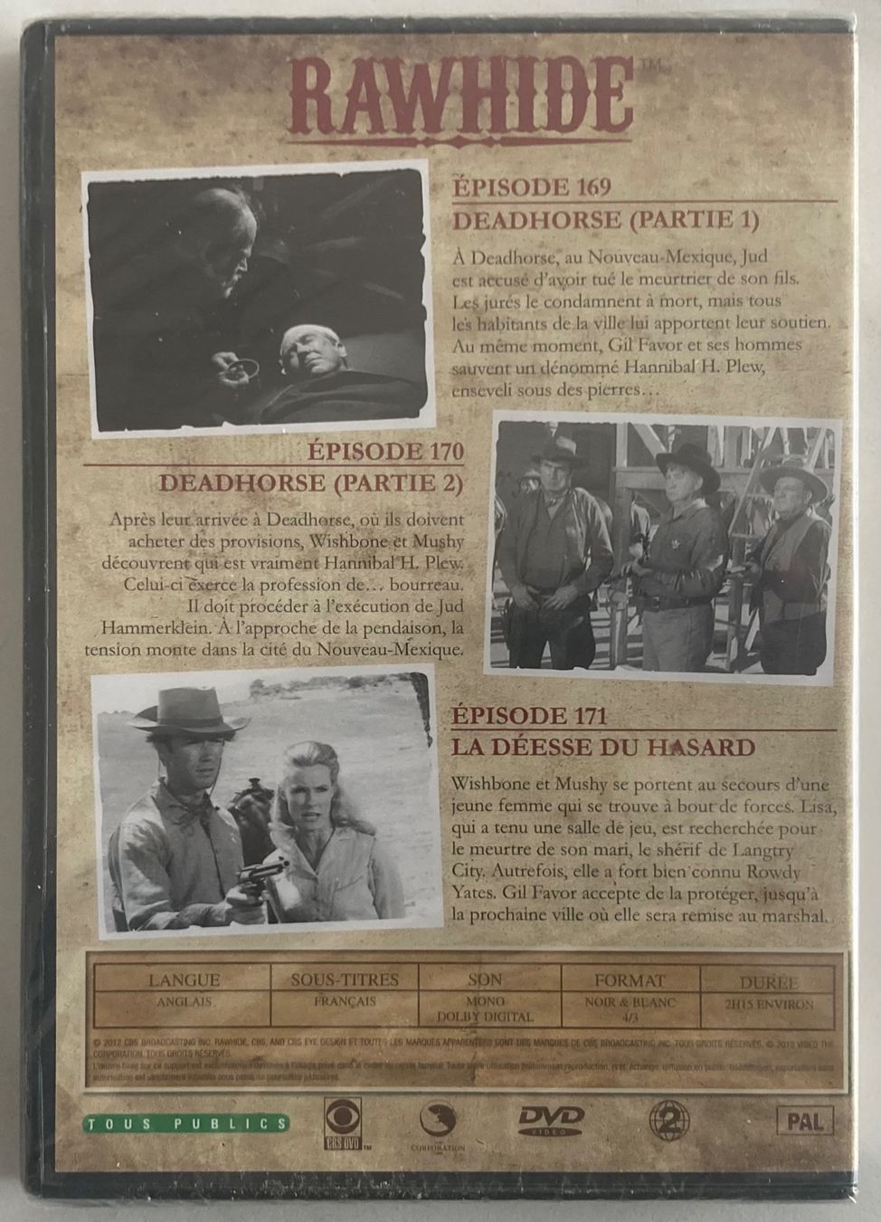 Alle DVDs: CLINT EASTWOOD - RAWHIDE N°57 – Gebraucht aus Poliez-Pittet von Newtown-Records 4
