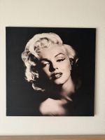 Leinwandbild Marilyn Monroe schwarzweiss gebraucht