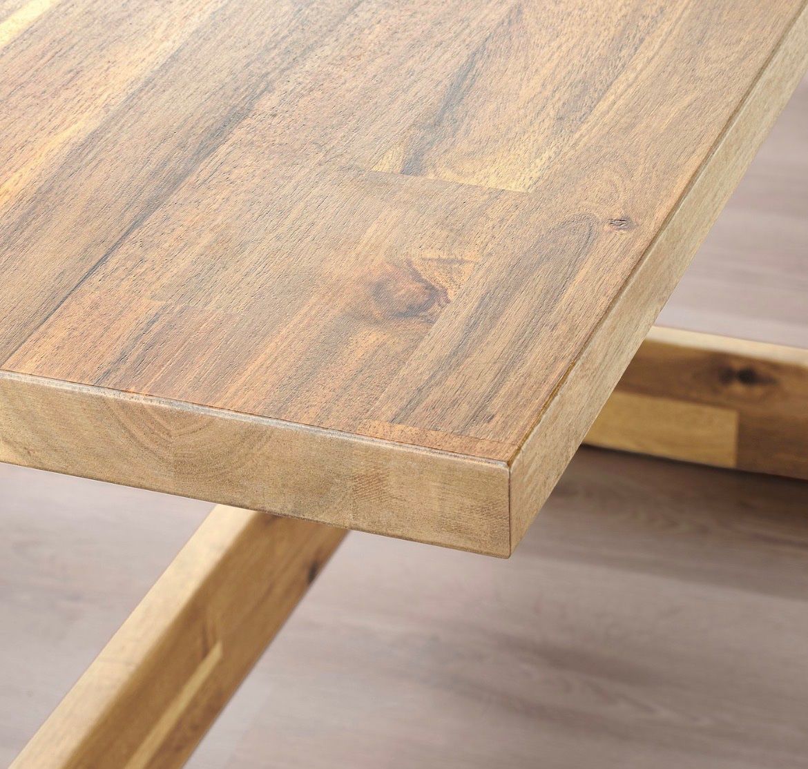 Ikea Tavoli: Esstisch, Akazie, 180x76 cm – Usato da Bern venduto da Linda.10 1